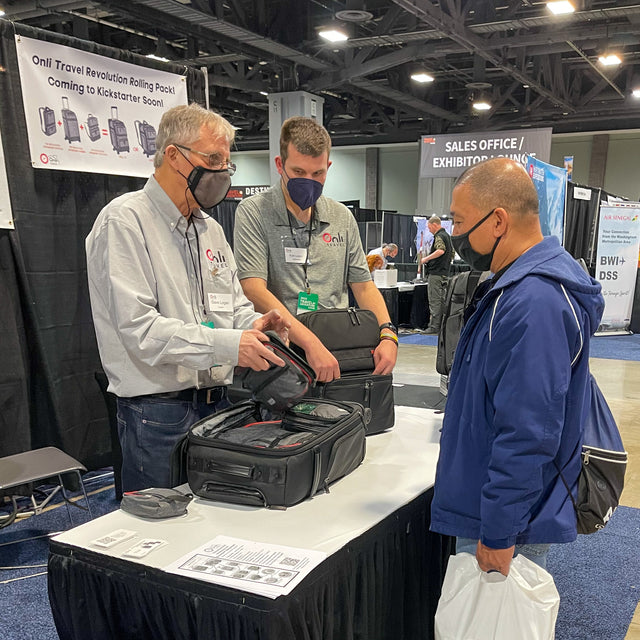 Washington DC Travel Show - First Showing of the Revolution Rolling Pack!