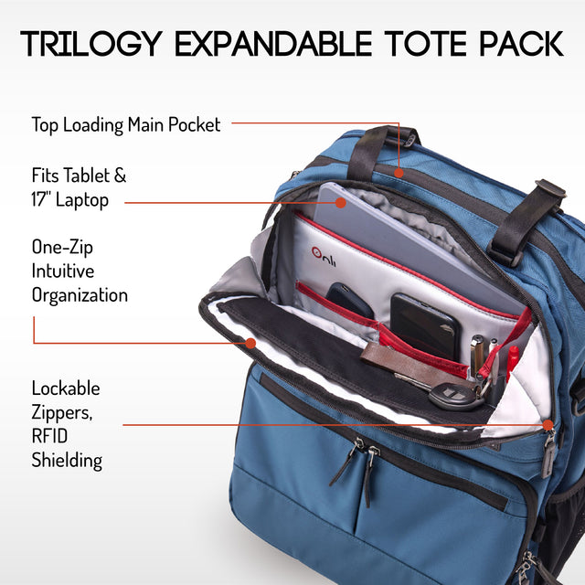 Trilogy Expandable Tote Pack