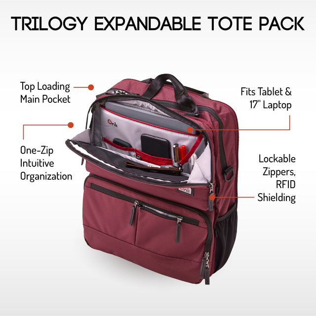 Trilogy Expandable Tote Pack